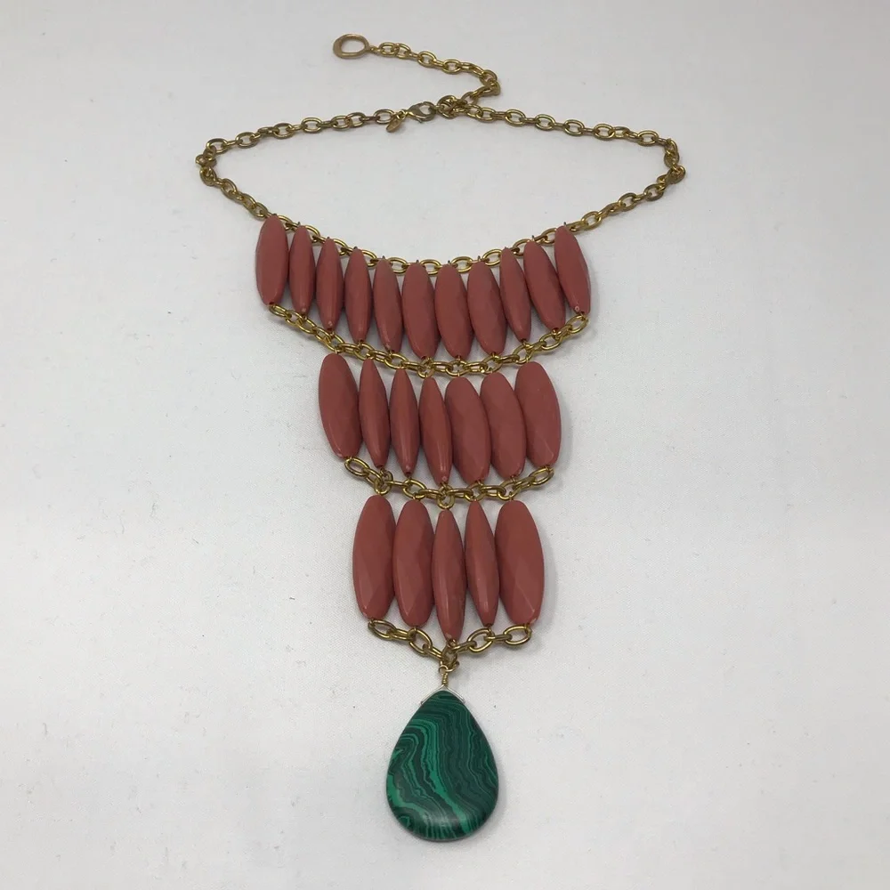 Anthro “Almond Tiers Necklace” by David Aubrey - Picture 5 of 8